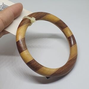 Wood bangle bracelet maide in india